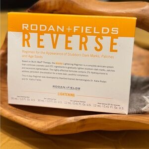 Rodan + Fields Reverse Skincare Set with Orange Accents
